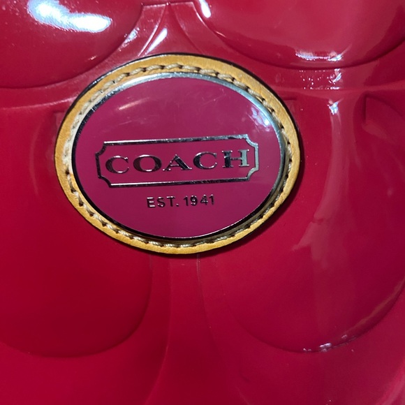 Coach Peyton Embossed Patent Leather Hobo Bag - Picture 4 of 9